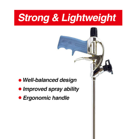 Soudal 119559 Heavy Duty Foam Gun Long Barrel (Screw Top) 100cm