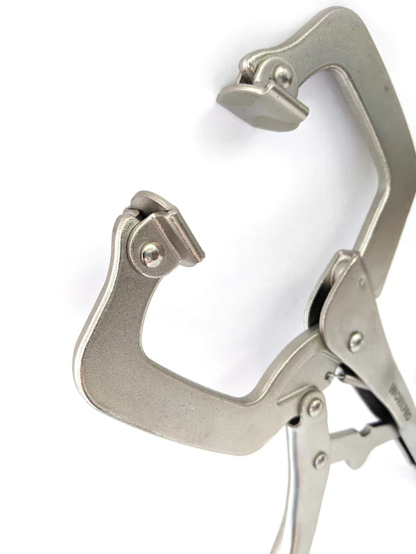 C-Clamp Locking Pliers W/Pad 160mm, 280mm, 450mm