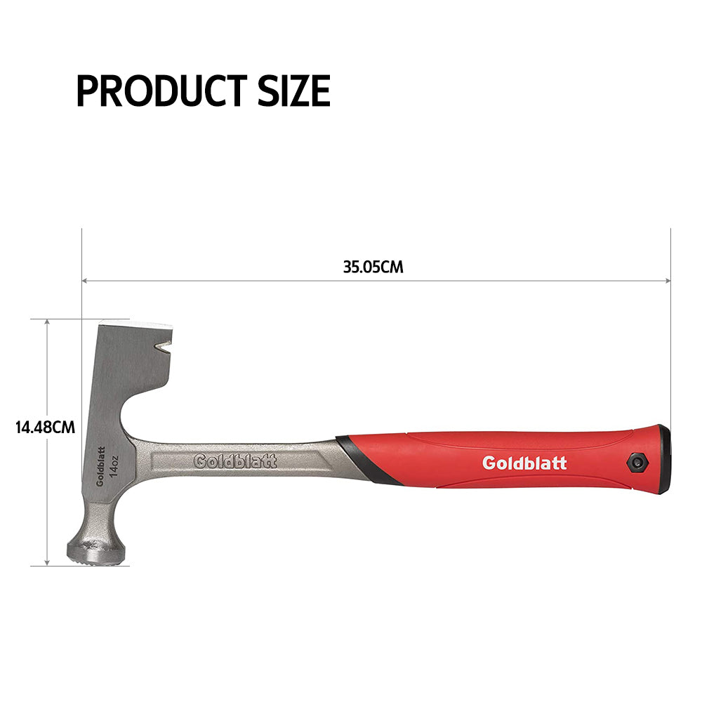 Goldblatt Drywall Hammer One Piece 450g/16oz Kangaroo Site Supplies