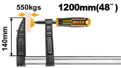 F Clamp Multiple Sizes