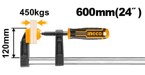 F Clamp Multiple Sizes