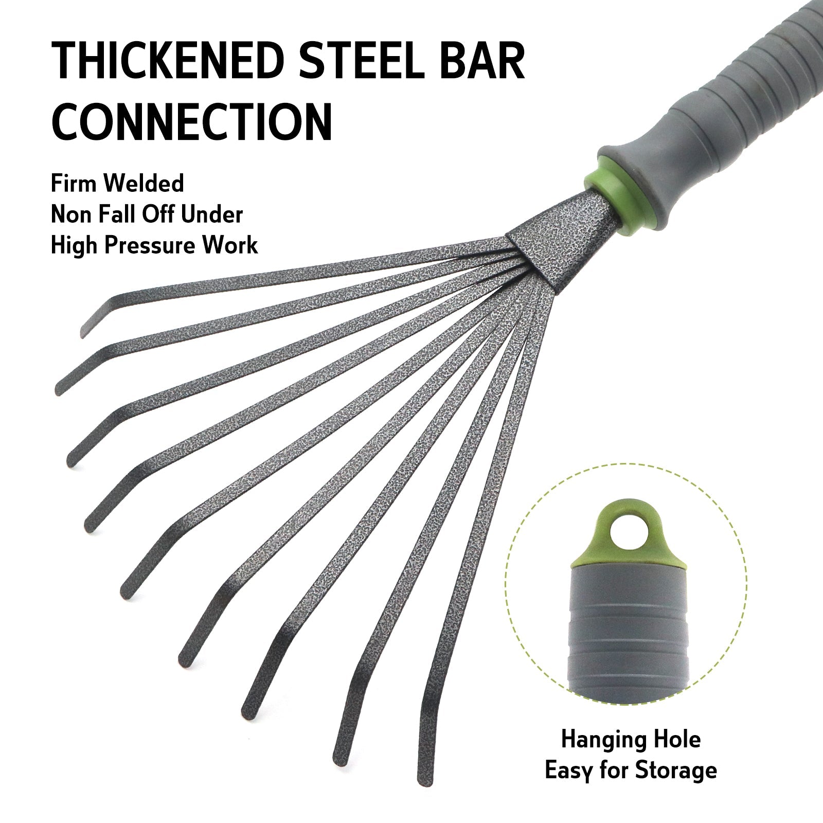 Garden Small Tool Fan Rake