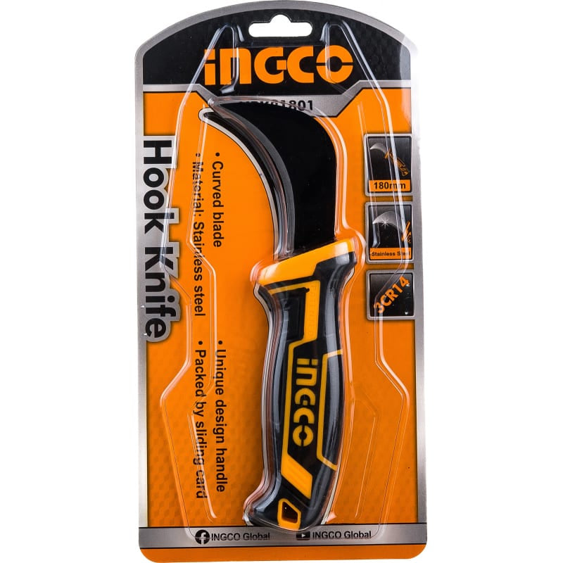 Hook Knife Curved 180mm