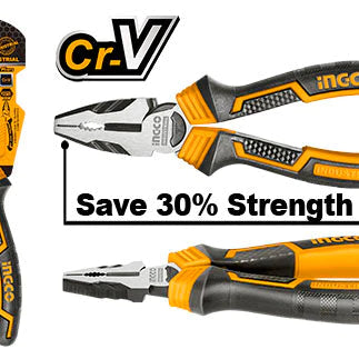 High Leverage Combo Pliers 180mm, 200mm