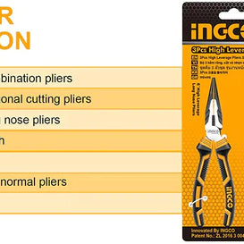 High Leverage Pliers Set 3pcs