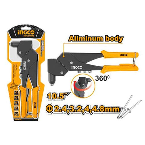 Hand Riveter Swivel Head