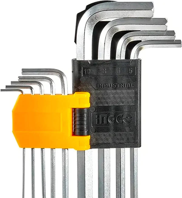 Hex Key Ball End 9pcs 1.5-10mm