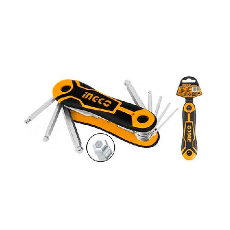 Hex Key Folding Ball End 2-8mm