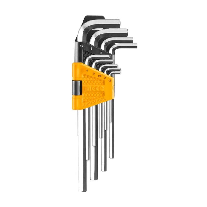 Hex Key Set Long 9pcs 1.5-10mm