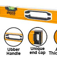 Level Box Rubber Grip Multiple Sizes