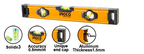 Level Box Rubber Grip Multiple Sizes