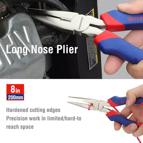 Long Nose Pliers 160mm, 200mm