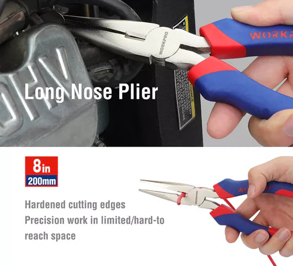 Long Nose Pliers 160mm, 200mm