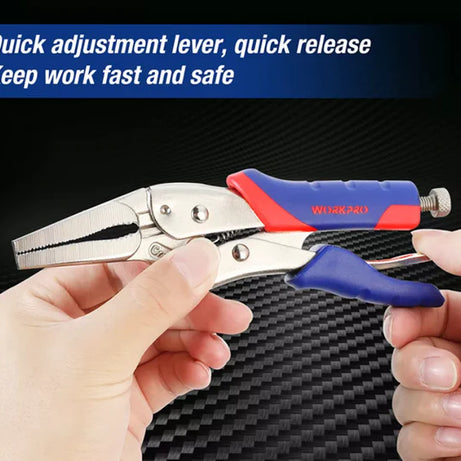 Locking Pliers Long Nose 230mm