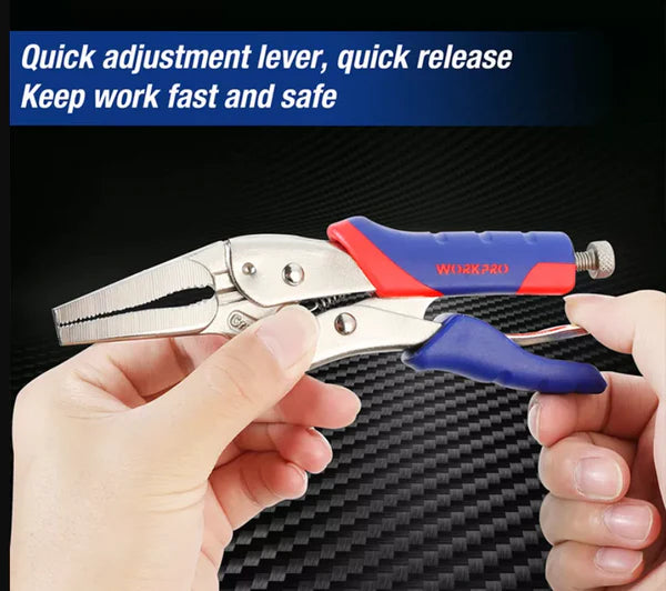 Locking Pliers Long Nose 230mm