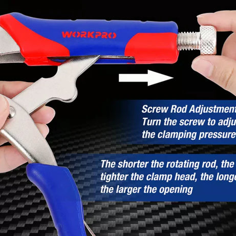 Locking Pliers Long Nose 230mm