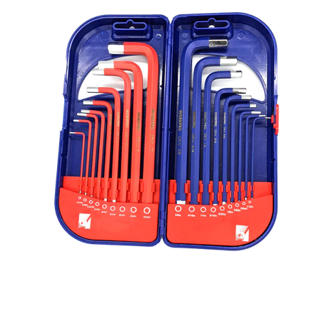 Hex Key 18pcs Meric & Sae