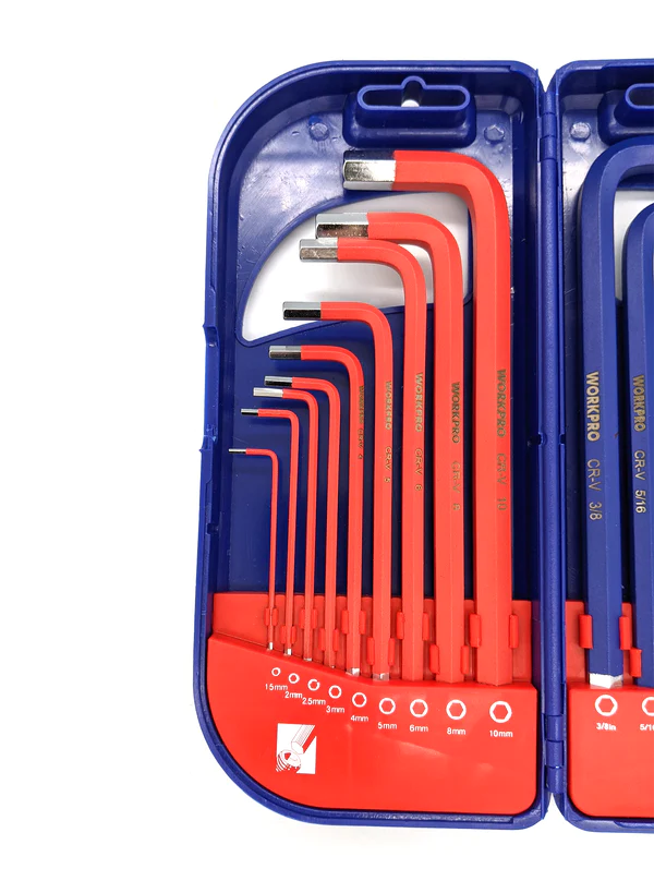 Hex Key 18pcs Meric & Sae