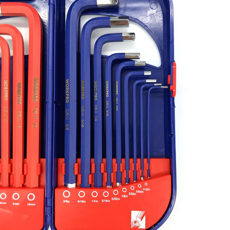 Hex Key 18pcs Meric & Sae