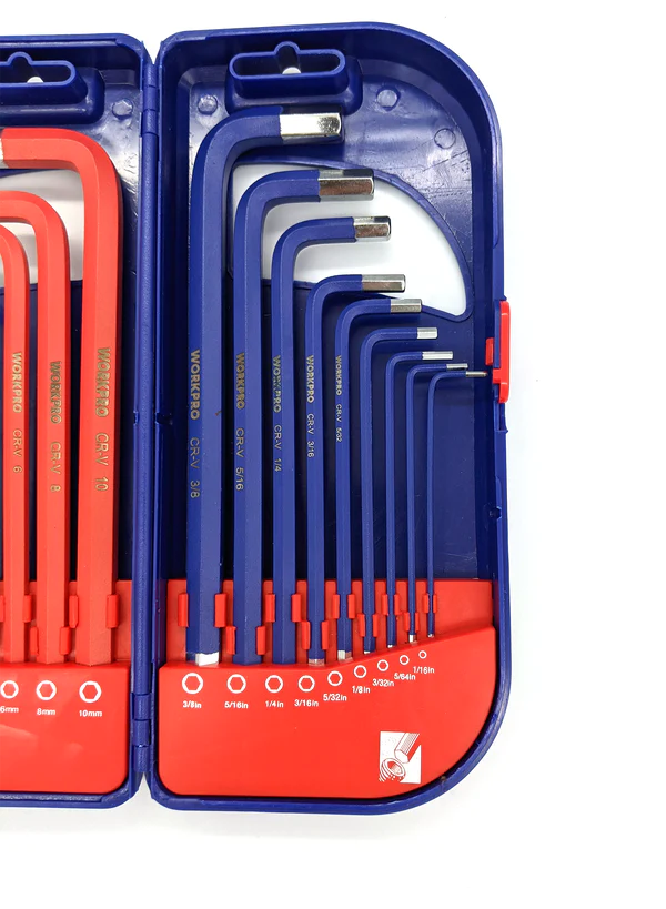 Hex Key 18pcs Meric & Sae