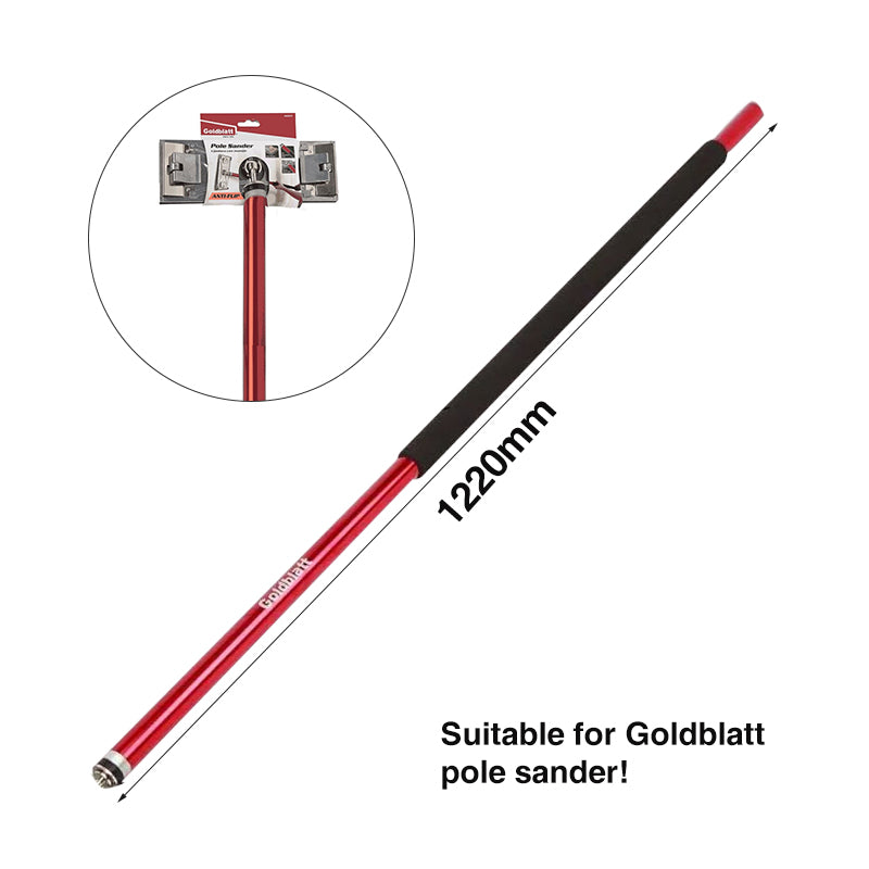 Goldblatt Hand Sander Pole 48 Inch Aluminum Goldblatt G05022 Hand