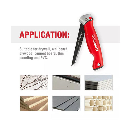 Goldblatt G08501 Bi-Metal Folding Cement Board Jab Saw