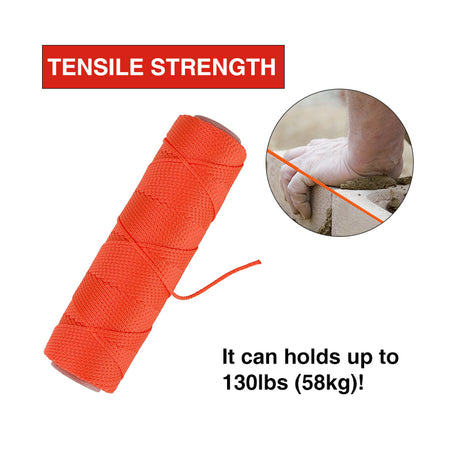 Goldblatt Braided Nylon Mason Line 75M Multiple Colors