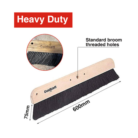 Goldblatt G06955 Concrete Broom 600mm