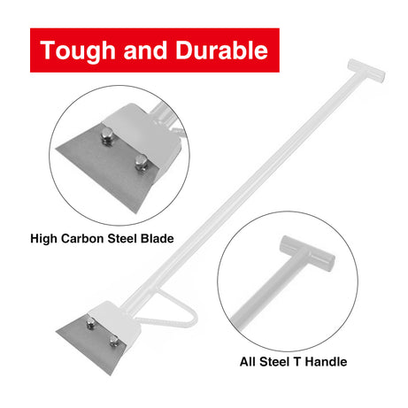 Goldblatt G02161 Floor Scraper Blade Heavy Duty 180mm, G02142 Extra Blade