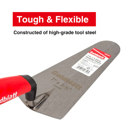 Goldblatt Gauging Trowel Soft Handle 180X85mm