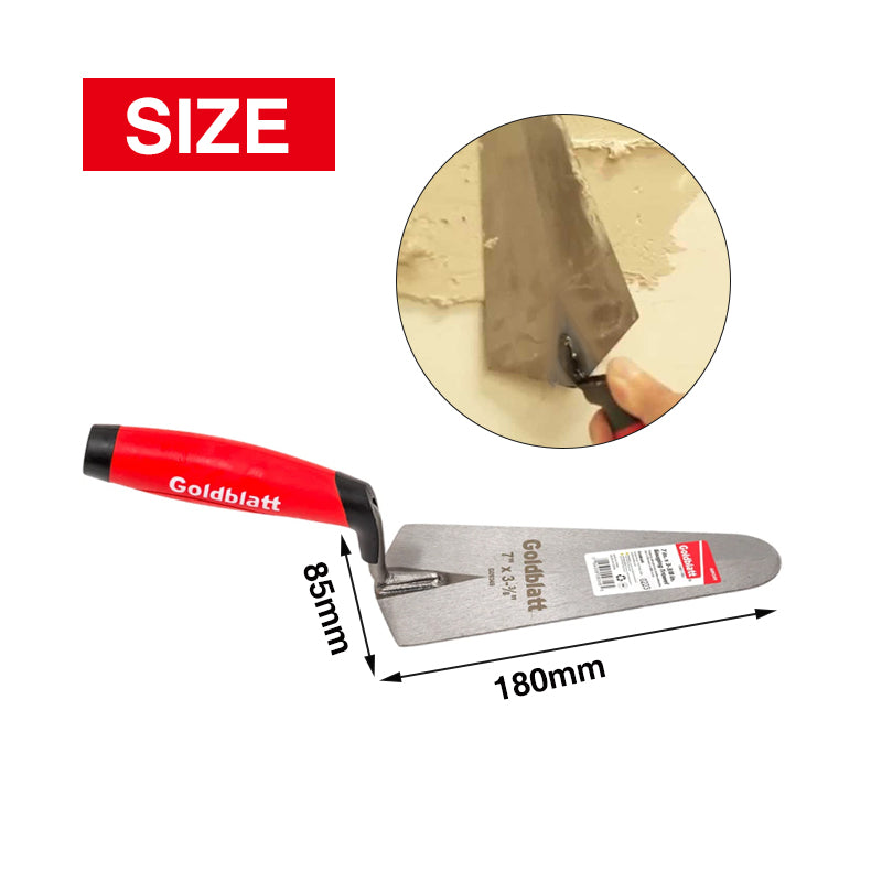 Goldblatt Gauging Trowel Soft Handle 180X85mm