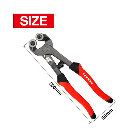 Goldblatt G02007 Glass Tile Nipper With Grip Handle