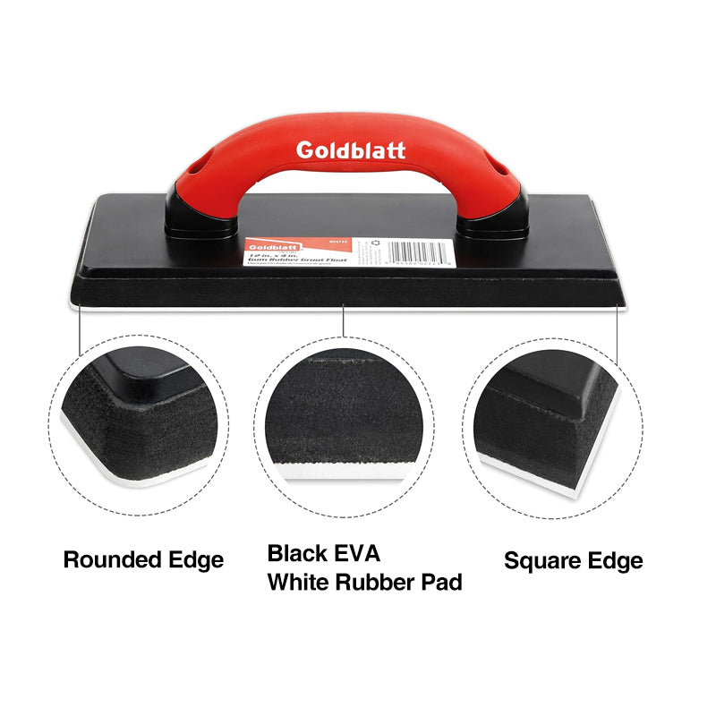 Goldblatt G02370/G02723 Gum Rubber Grout Float Soft Grip Multiple Sizes