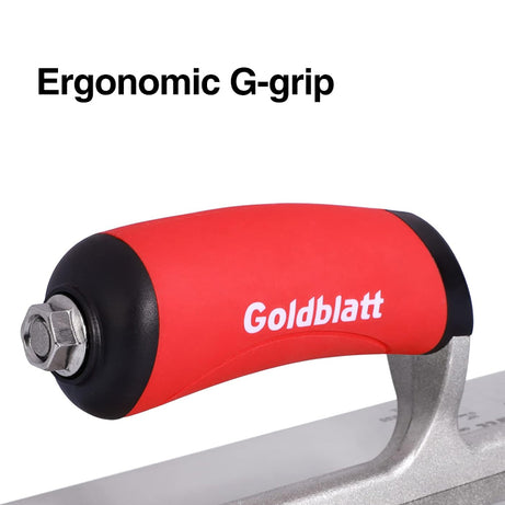 Goldblatt G02379/G02413/G02416 Notch Trowel 275X115mm S/S Soft Grip Handle Sq Multiple Sizes