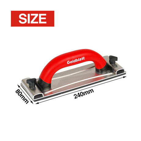 Goldblatt G05023 Pro Hand Sander 240X80mm
