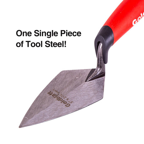 Goldblatt G06977/G06976 Pro Pointing Trowel Soft Grip Handle Multiple Sizes