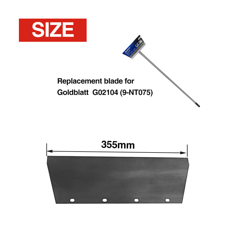 Goldblatt Replacement Blade For Pacesetter 355mm Vinyl Scraper (G02104)