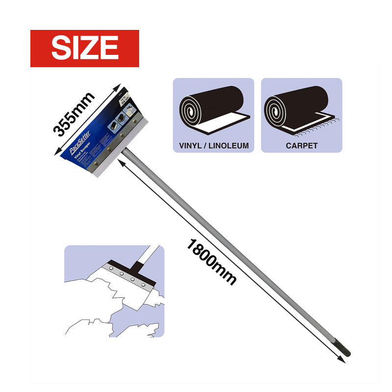 Goldblatt G02104 Vinyl Scraper 355mm