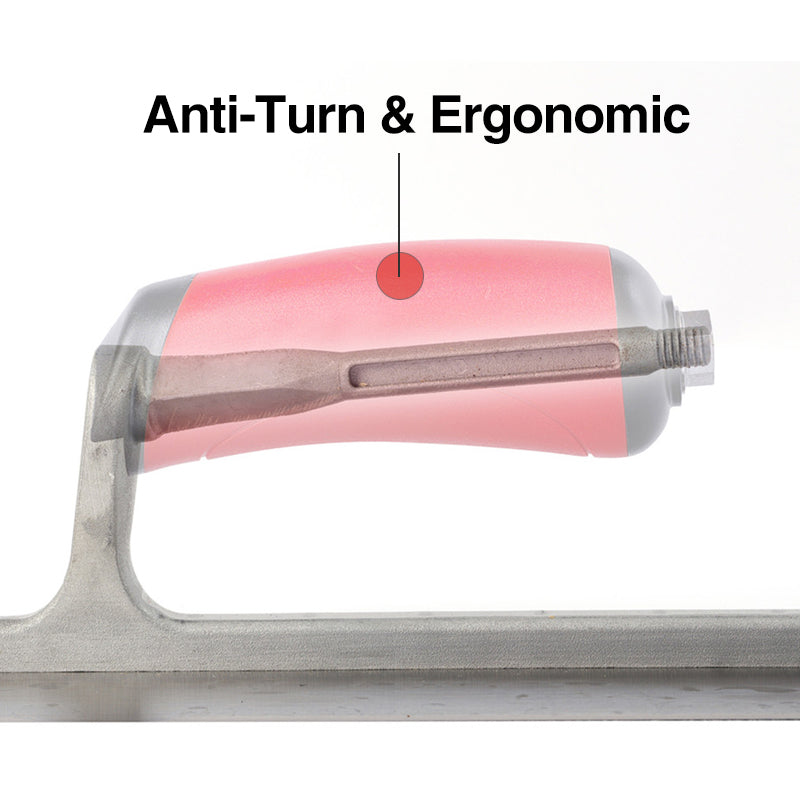 Goldblatt G05511 Stainless Steel Curved Blade Drywall Trowel Soft Grip 280X115mm