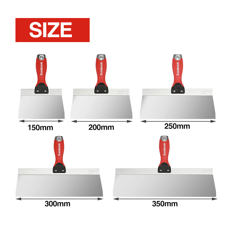 Goldblatt Tape Knife S/S 150mm, 200mm, 250mm, 300mm, 350mm
