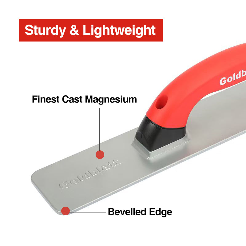 Goldblatt G06050 Thin Line Cast Magnesium Float Soft Handle 400X75mm