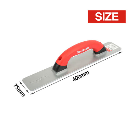 Goldblatt G06050 Thin Line Cast Magnesium Float Soft Handle 400X75mm