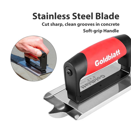 Goldblatt Groover S/S Soft Grip Handle Multiple Sizes