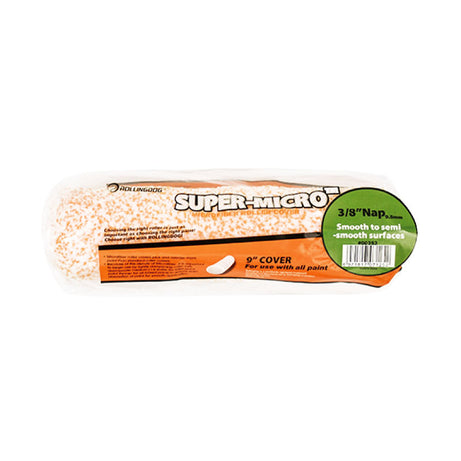 Rollingdog Roller Cover Microfiber Nap 9.5mm Orange 230mm