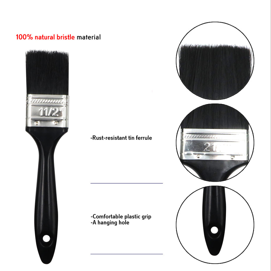 Paint Brush Set 5pcs (25-50mm) Economy