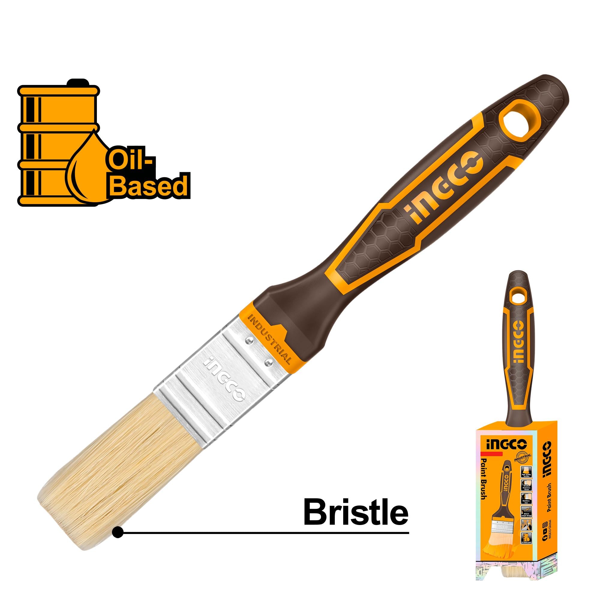 Paint Brush Pure Bristel Quality Multiple Sizes