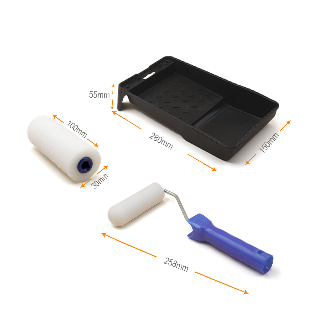 Paint Roller Kit 100mm 7pcs