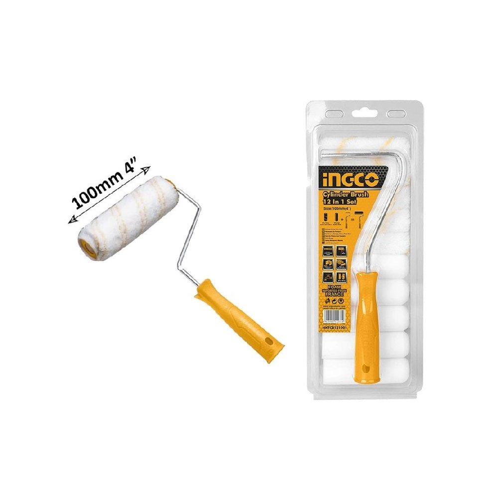 Paint Roller Kit 100mm 12pcs