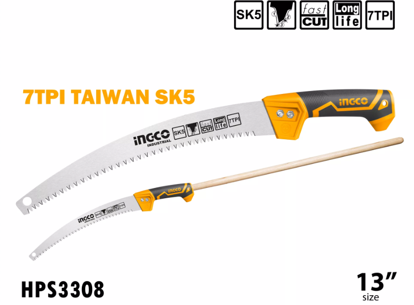 Pruning Saw Curved 330mm