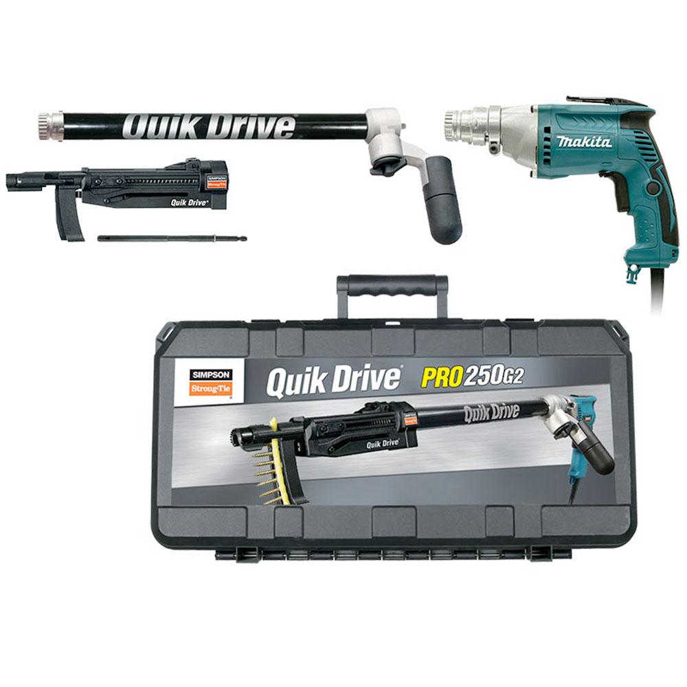 Simpson Quick Drive Pro250g2 With Makita Gun